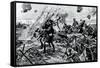 WW1 - Western Front - Highlanders at Longueval, France, 1916-null-Framed Stretched Canvas