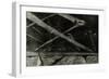 WW1 - Zeppelins Raid over Paris, France, 1915-C.J. Payne and M. Samanos-Framed Art Print