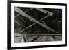 WW1 - Zeppelins Raid over Paris, France, 1915-C.J. Payne and M. Samanos-Framed Premium Giclee Print