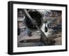 WW2 Aviation Display, National Naval Aviation Museum, Pensacola, Florida, USA-Walter Bibikow-Framed Photographic Print