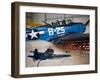 WW2 Era SBD Dauntless Naval Dive Bomber, Palm Springs Air Museum, Palm Springs, California, USA-Walter Bibikow-Framed Premium Photographic Print