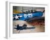 WW2 Era SBD Dauntless Naval Dive Bomber, Palm Springs Air Museum, Palm Springs, California, USA-Walter Bibikow-Framed Premium Photographic Print