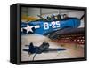 WW2 Era SBD Dauntless Naval Dive Bomber, Palm Springs Air Museum, Palm Springs, California, USA-Walter Bibikow-Framed Stretched Canvas