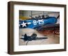 WW2 Era SBD Dauntless Naval Dive Bomber, Palm Springs Air Museum, Palm Springs, California, USA-Walter Bibikow-Framed Photographic Print