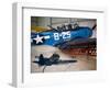 WW2 Era SBD Dauntless Naval Dive Bomber, Palm Springs Air Museum, Palm Springs, California, USA-Walter Bibikow-Framed Photographic Print