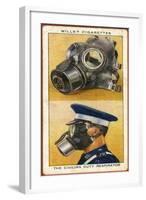 WW2 Gas Masks-null-Framed Art Print