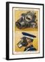 WW2 Gas Masks-null-Framed Art Print