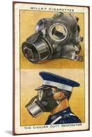 WW2 Gas Masks-null-Mounted Art Print