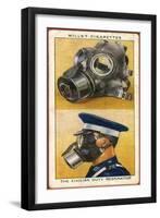 WW2 Gas Masks-null-Framed Art Print