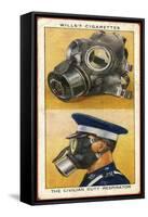 WW2 Gas Masks-null-Framed Stretched Canvas