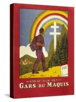 WW2 Maquis Book Cover-Edmond Guod-Stretched Canvas