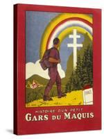 WW2 Maquis Book Cover-Edmond Guod-Stretched Canvas