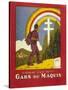 WW2 Maquis Book Cover-Edmond Guod-Stretched Canvas