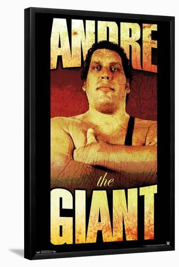 WWE - Andre The Giant-null-Framed Poster