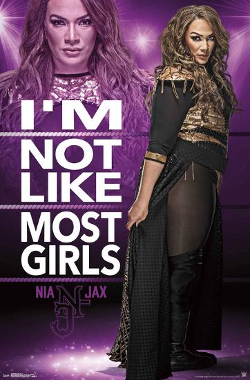 WWE - NIA JAX 18-null-Lamina Framed Poster