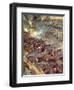 WWI, 1914, Mons, Red Book-Cyrus Cuneo-Framed Art Print