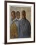 WWI African Soldiers-Theodor Baumgartner-Framed Art Print