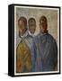 WWI African Soldiers-Theodor Baumgartner-Framed Stretched Canvas