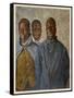 WWI African Soldiers-Theodor Baumgartner-Framed Stretched Canvas