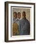 WWI African Soldiers-Theodor Baumgartner-Framed Art Print