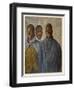 WWI African Soldiers-Theodor Baumgartner-Framed Art Print