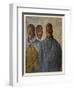 WWI African Soldiers-Theodor Baumgartner-Framed Art Print