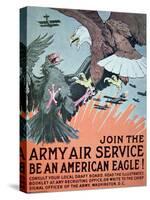 Wwi American War Poster-null-Stretched Canvas
