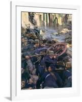 WWI, Belgian Resistance-Cyrus Cuneo-Framed Art Print