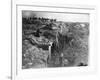 WWI, Captured British Trench-Science Source-Framed Giclee Print