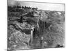 WWI, Captured British Trench-Science Source-Mounted Giclee Print