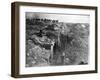 WWI, Captured British Trench-Science Source-Framed Giclee Print