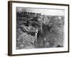 WWI, Captured British Trench-Science Source-Framed Giclee Print