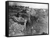 WWI, Captured British Trench-Science Source-Framed Stretched Canvas