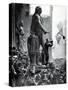 WWI, Douglas Fairbanks Aids 3rd Liberty Loan, NYC-Science Source-Stretched Canvas