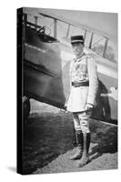 WWI French Air Ace Sous-Lieutenant Rene Fonck, Awarded Legion d'Honneur after Six Victories, 8th…-French Photographer-Stretched Canvas