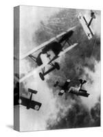 WWI, German and British Dogfight-Science Source-Stretched Canvas
