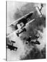 WWI, German and British Dogfight-Science Source-Stretched Canvas