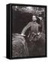 WWI German Grenadier Armed with Stick Grenades, 1915-German photographer-Framed Stretched Canvas