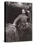 WWI German Grenadier Armed with Stick Grenades, 1915-German photographer-Stretched Canvas