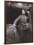 WWI German Grenadier Armed with Stick Grenades, 1915-German photographer-Framed Photographic Print