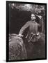 WWI German Grenadier Armed with Stick Grenades, 1915-German photographer-Framed Photographic Print