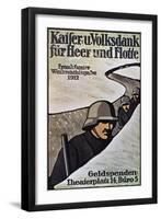 WWI: German Poster, 1917-Lisa von Schauroth-Framed Giclee Print