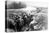 WWI, German Trench on the Aisne-Science Source-Stretched Canvas