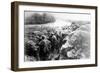 WWI, German Trench on the Aisne-Science Source-Framed Giclee Print