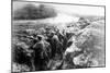 WWI, German Trench on the Aisne-Science Source-Mounted Giclee Print