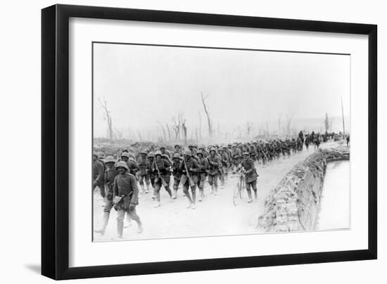 WWI, Germany Army, 1918 Spring Offensive-Science Source-Framed Giclee Print