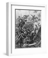 WWI, Heroic Act, Downie-Alfred Pearse-Framed Art Print