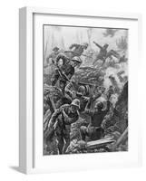 WWI, Heroic Act, Downie-Alfred Pearse-Framed Art Print