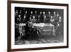 WWI, Kaiser Wilhelm II with Generals-Science Source-Framed Giclee Print