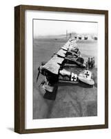 WWI, Manfred von Richthofen's "Flying Circus"-Science Source-Framed Giclee Print